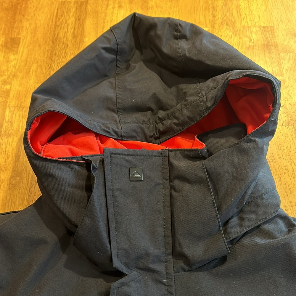 Quiksilver Mission Solid Snowboard Jacket Mens Me… - image 2